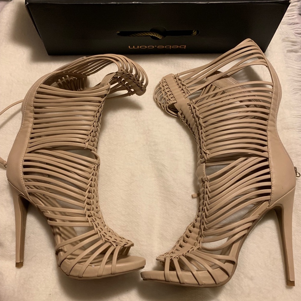 Bebe Mid Shaft Strappy Sandal